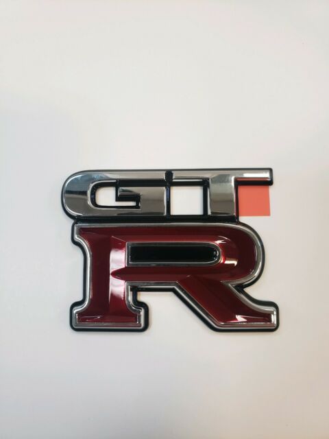 R34 GT-R Rear "GT-R" Emblem GTR